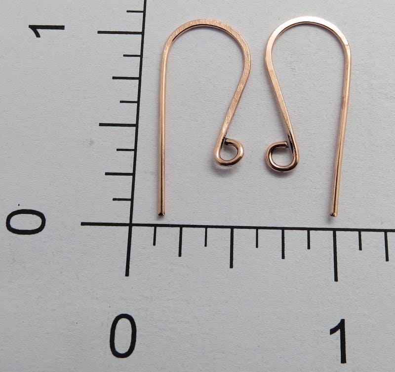 10 Pieces Copper Earring Hooks Copper Antique Ear Wire Jewelry Etsy