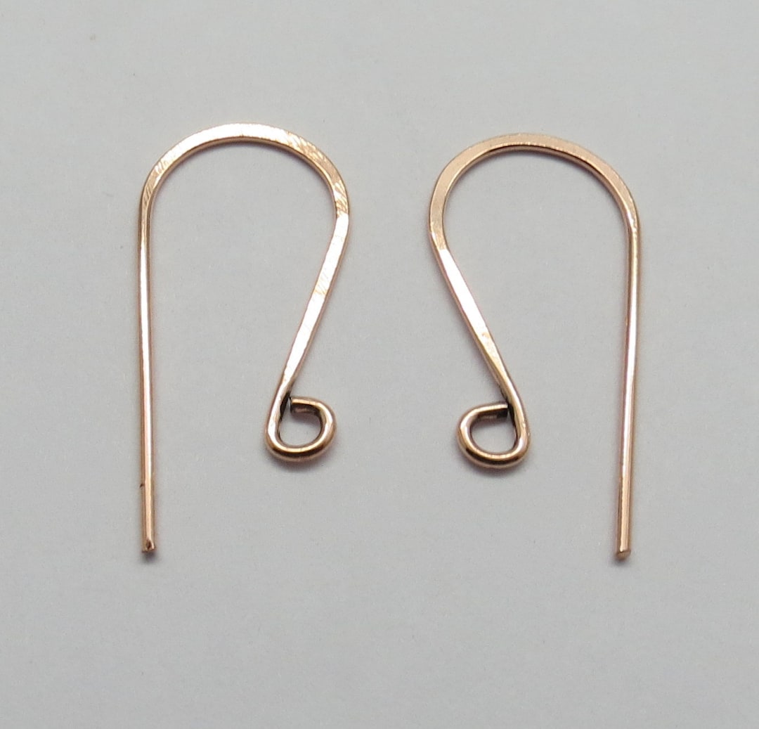 10 Pieces Copper Earring Hooks Copper Antique Ear Wire Jewelry Supplies