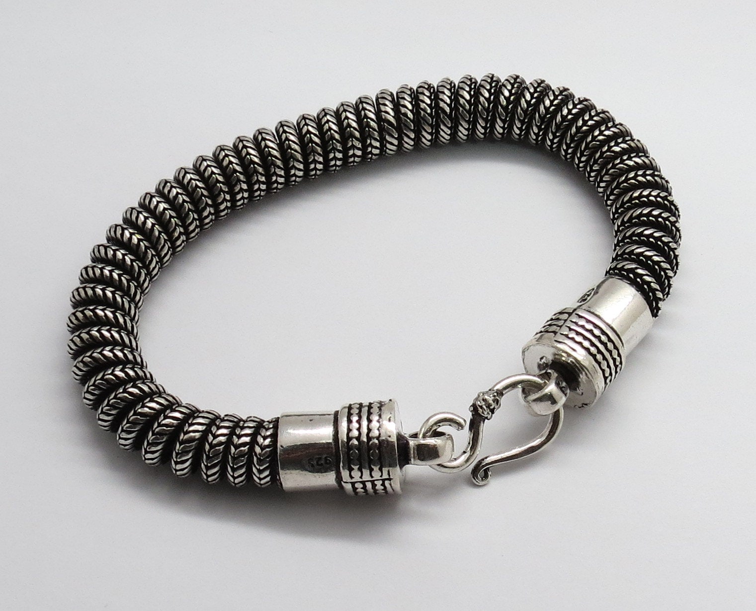 HOPLO Schlangenkette »Schlangenkette 925 Sterlngslber 3,2 Mm