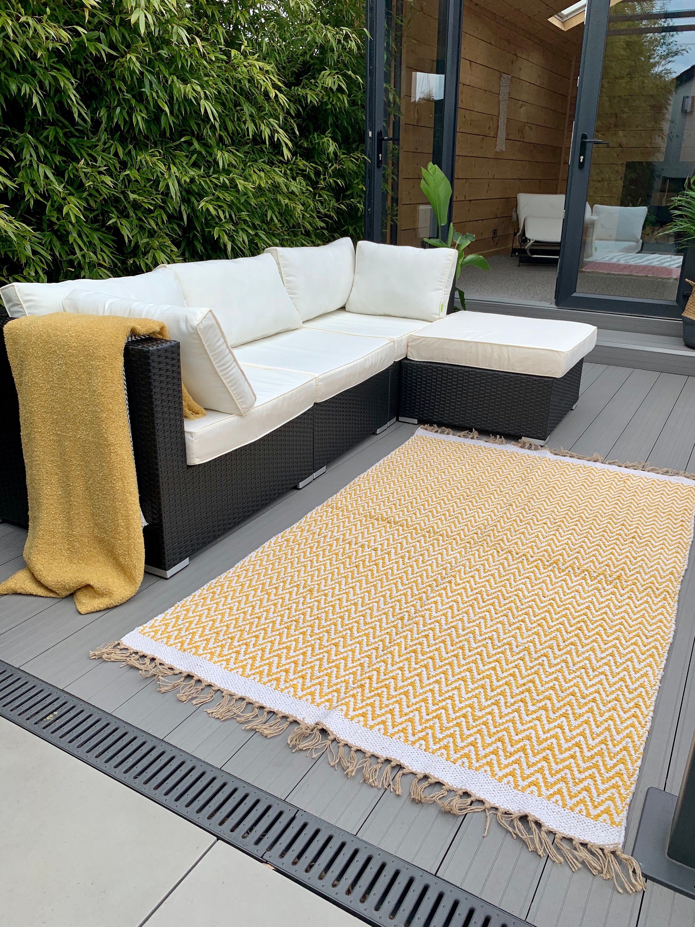 Outdoor Rug/ Patio Rug/ Garden Rug/ Braided Rug/ Garden Etsy