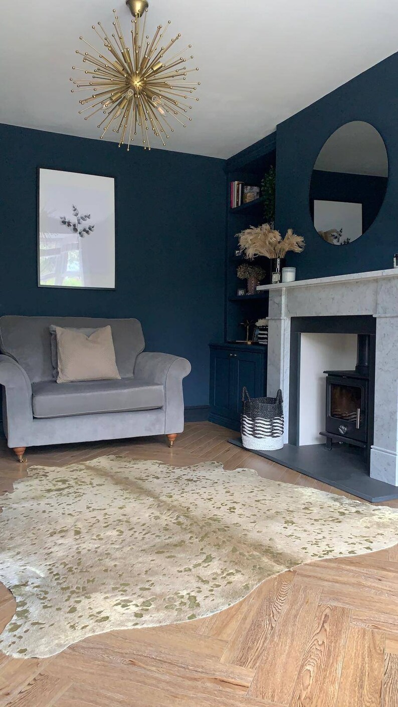 Gold Metallic Cowhide Rug/ Gold Speckled Metallic Cowhide Rug/ Etsy UK