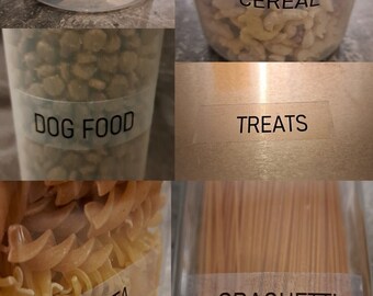 Transparent Labels