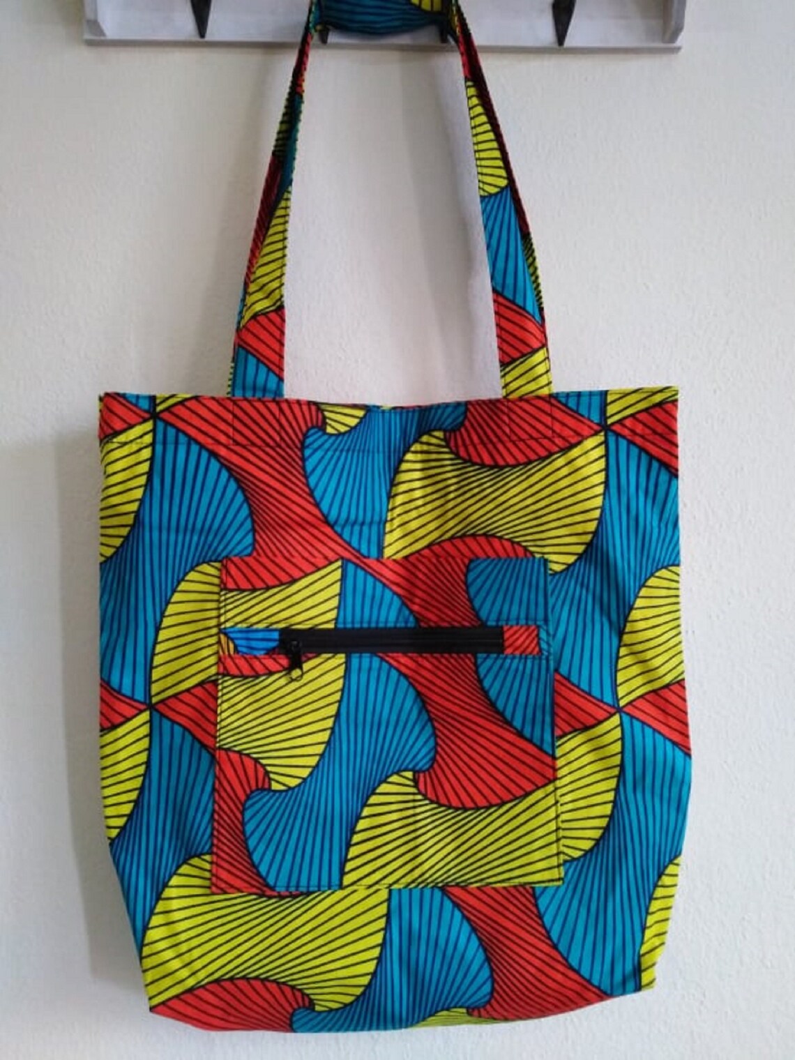 Ankara Tote Bags African Travel Bags African Print Bags Eco Etsy