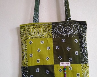 sac bandana vert