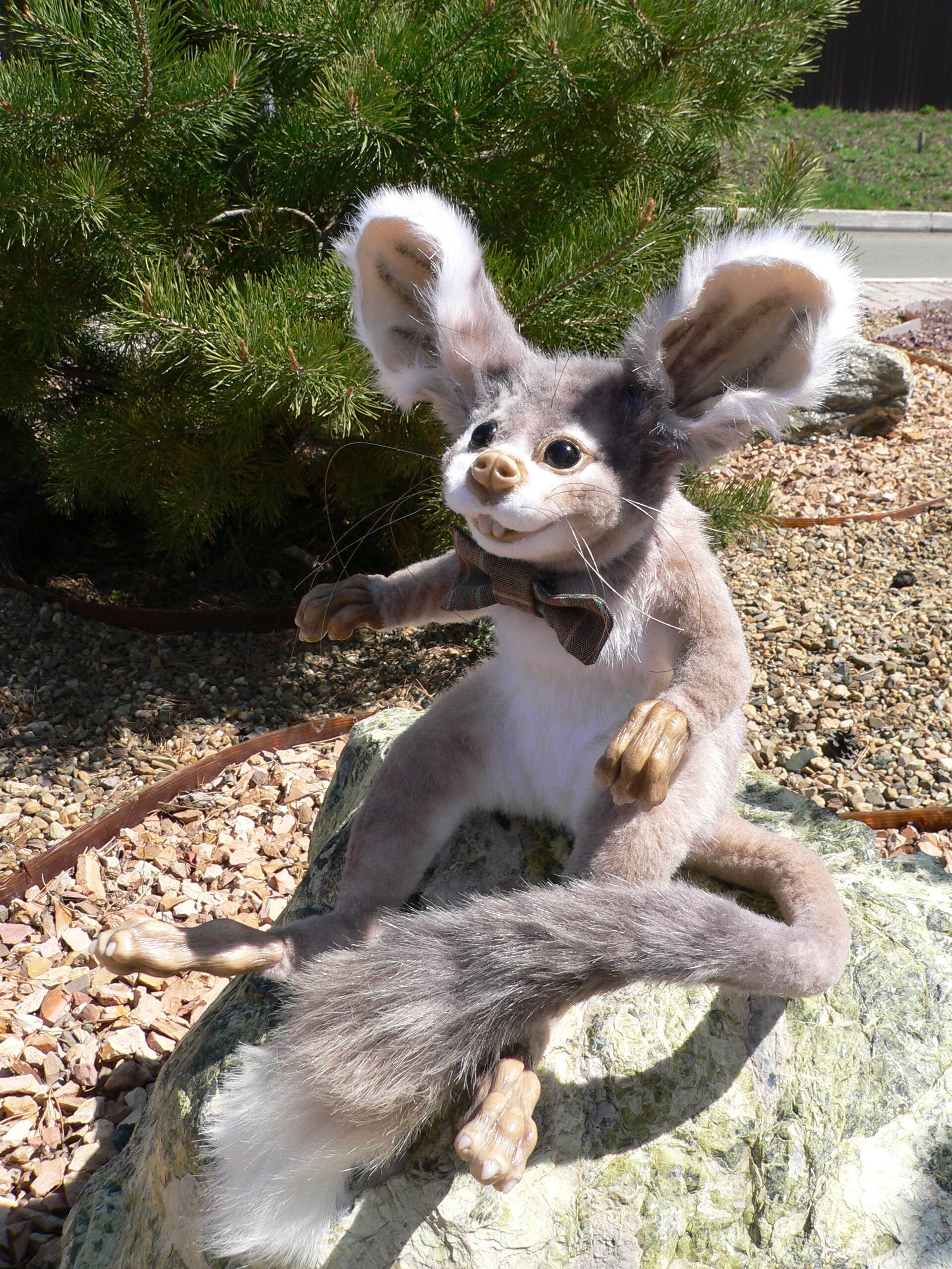 Jerboa FOR ORDER. Realistic soft toys. Soft sculpture. OOAK. Etsy