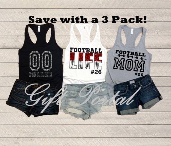 Football Mom Tank, Football Mom Tee, Football Mom T-Shirt, Football Mom Hoodie, Football Mom glitter, Custom Football mom