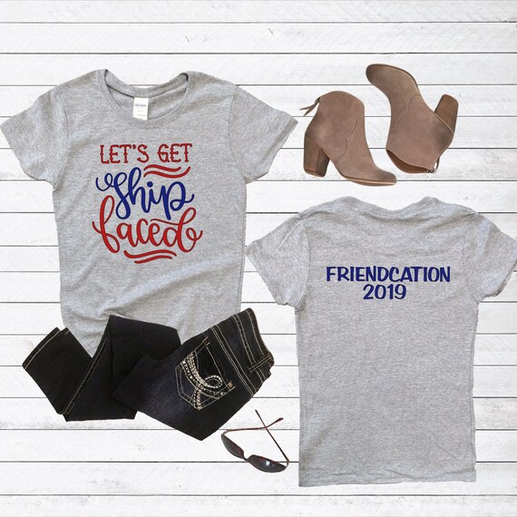 Vacation 2019 Friend Cation Friendcation T-Shirt Vacation 2019 Friend Cation Friendcation T-Shirt