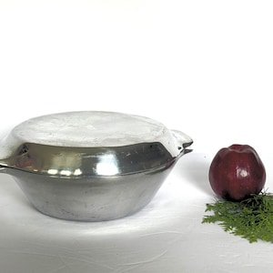 Vtg Nambe #20 Aluminum Alloy Dutch Oven with Lid