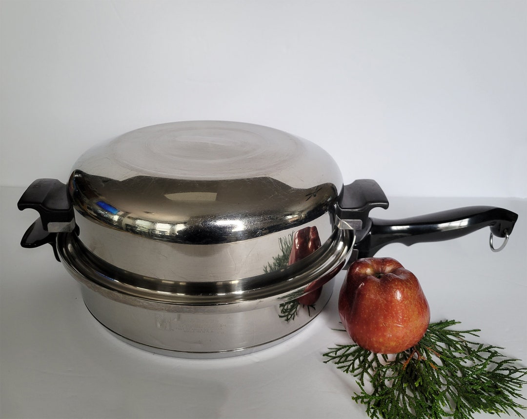 REDUCED Vtg Chef's Ware by Townecraft T304 Stainless Steel 11 Skillet