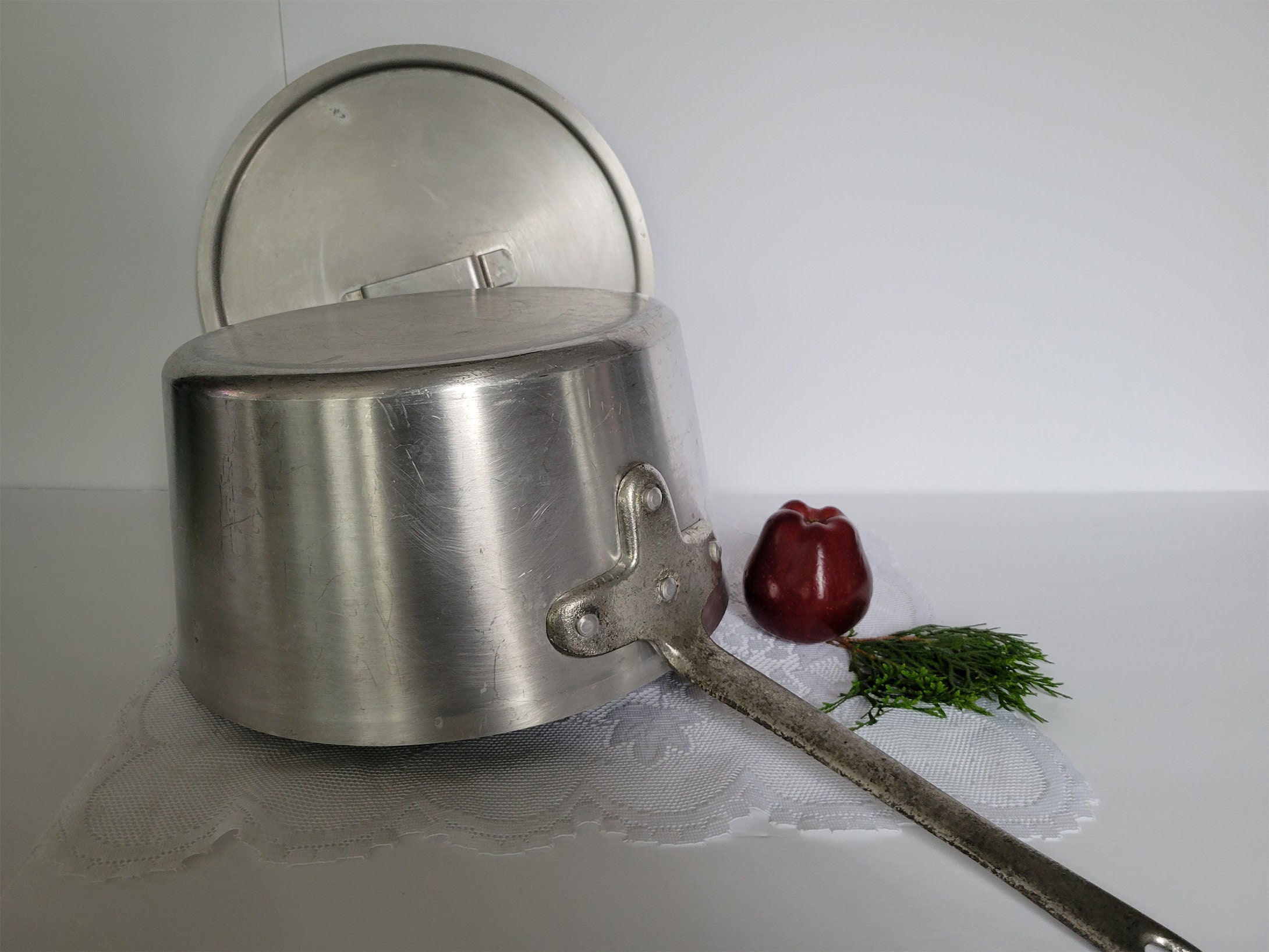 Large Size Aluminum Sauce Pot (Patila) #58 ( Please Call to Place Order)