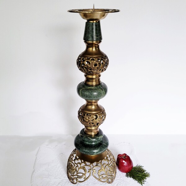 Marble Candle Holder Etsy