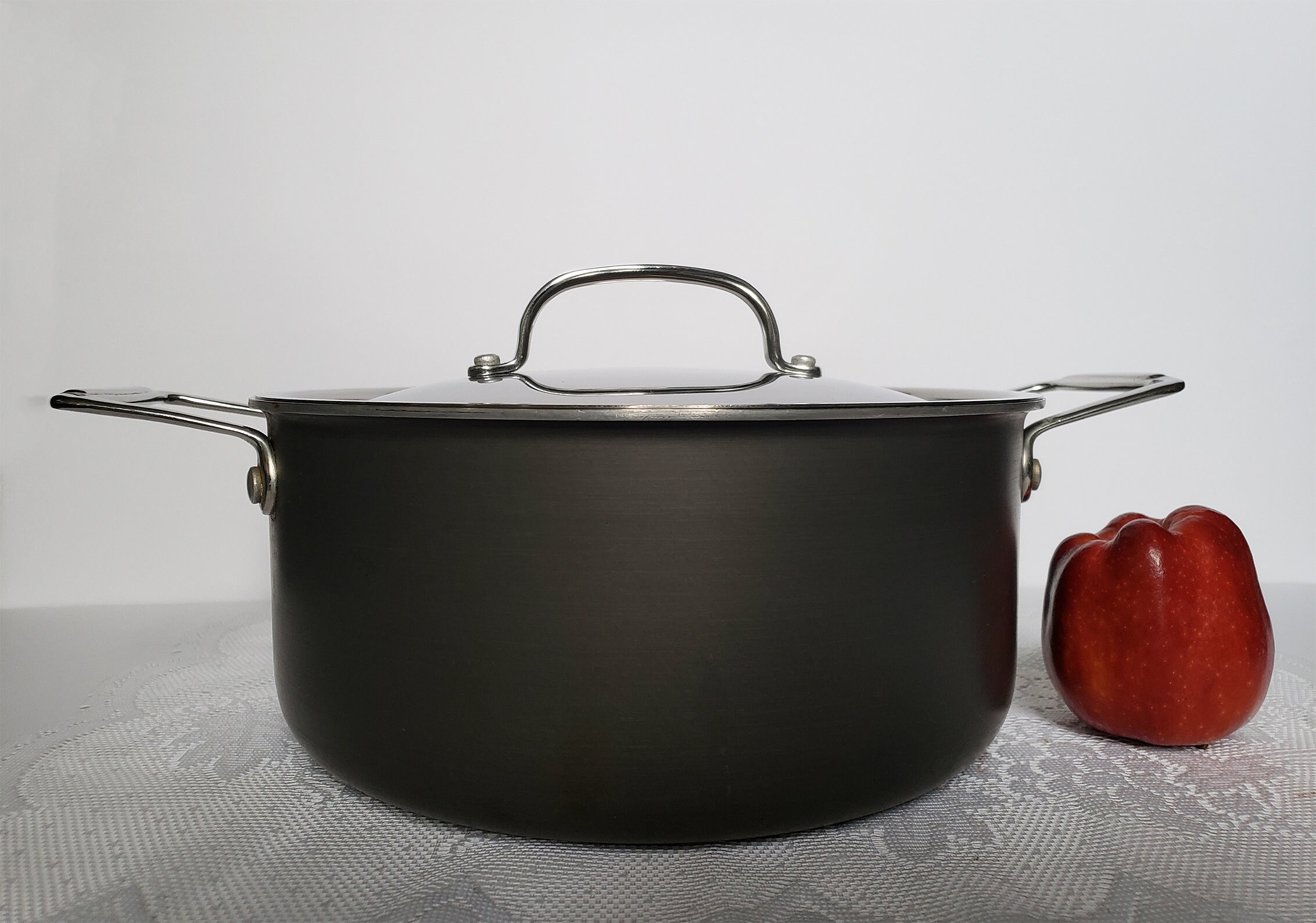 Vtg Masterclass Premium Cookware 5 Qt Hard Anodized Stainless Etsy