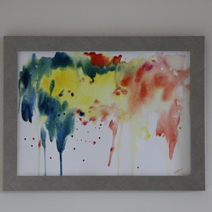 Original-Aquarell - Sommer