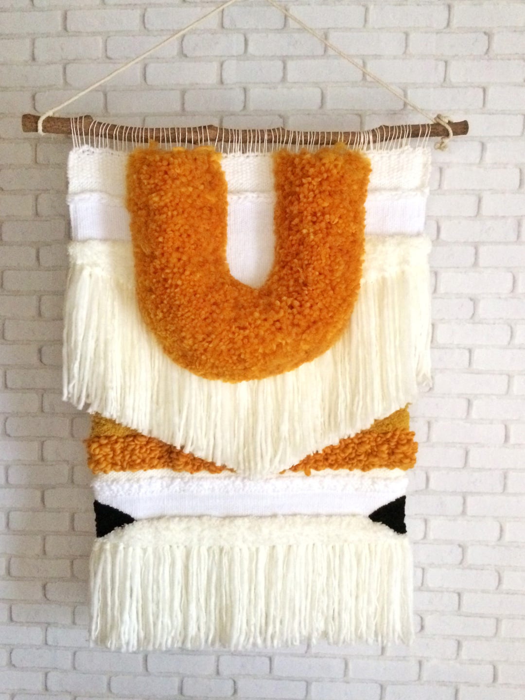 Woven Wall Hanging Weaving Tapestry ハンドメイド ウォール ハンギング Etsy