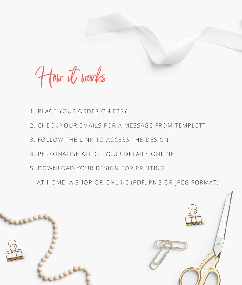 Modèle d'enveloppe simple en anglais seulement Adresse Etsy