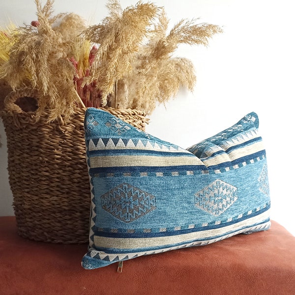 Light Blue Pillow Etsy