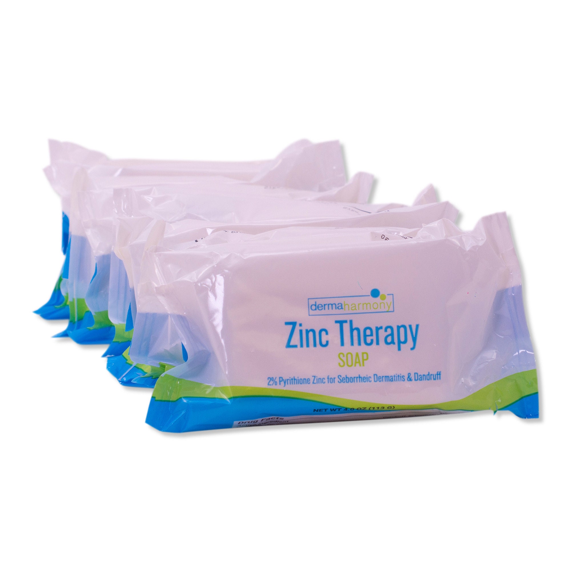 5 Repen DermaHarmony 2 Pyrithione Zink ZnP Bar Zeep 5 Pack
