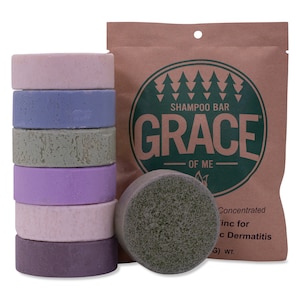 Shampoo Bar 2% Pyrithione Zinc ZnP by Grace of Me 4 Oz image 2