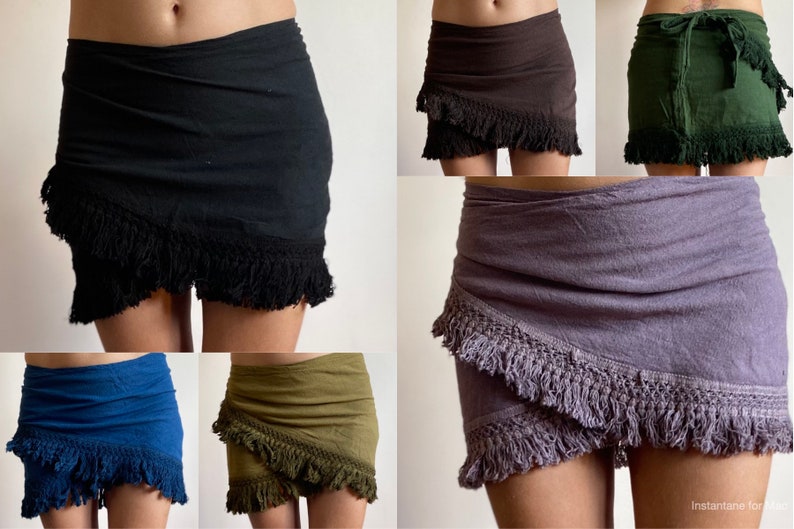 Sarong Wrap Skirt 