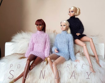 Sweater for Poppy Parker Integrity Toys Fashion Royalty NU Face Barbie doll