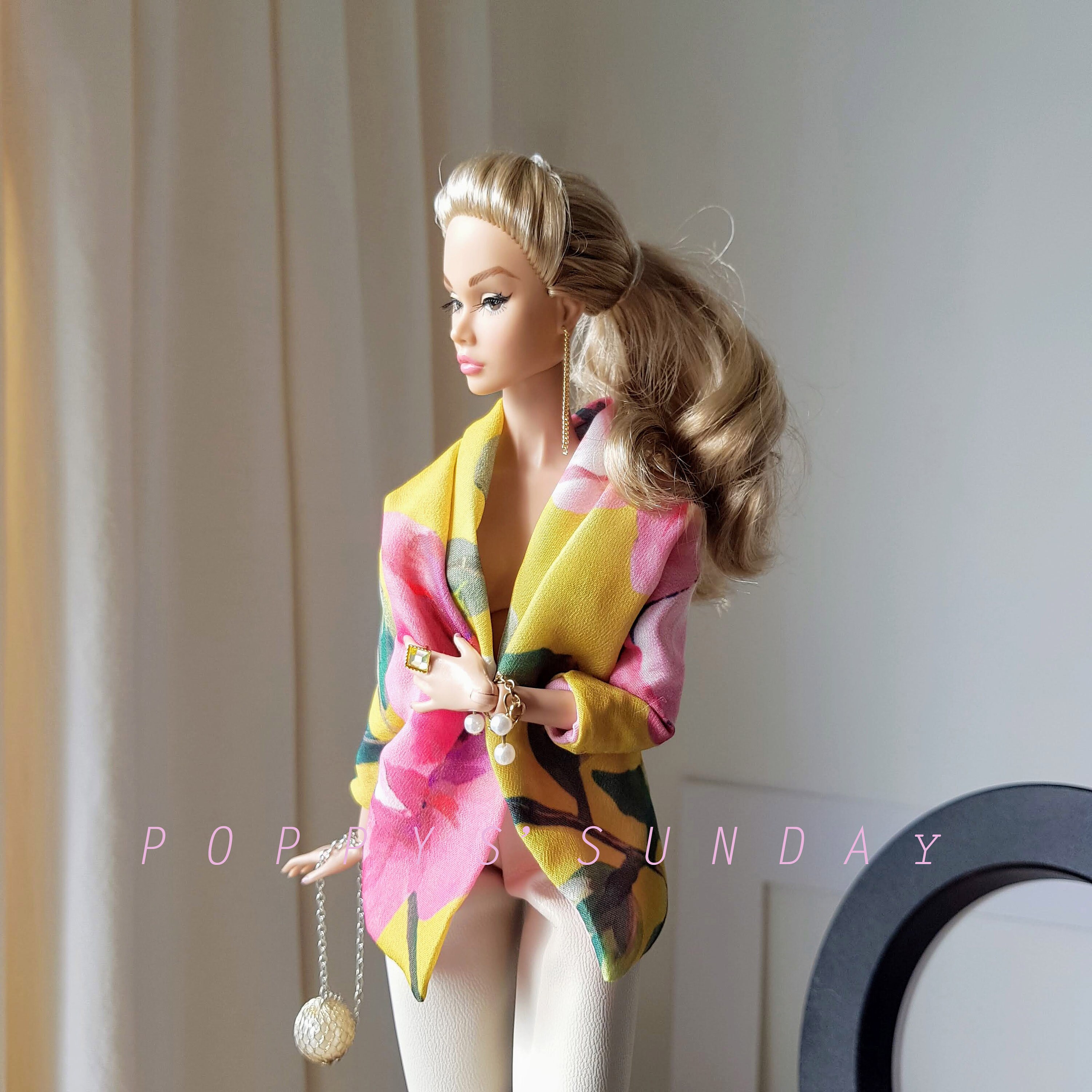 Poppy Parker Floral Blazer Integrity Toys Fashion Royalty NU | Etsy