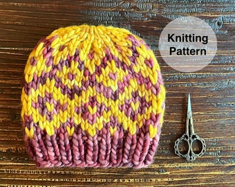 Flip Side Knitting Pattern