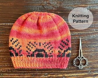 Sunset Sky Knitting Pattern