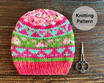 Pyramid Pop Knitting Pattern