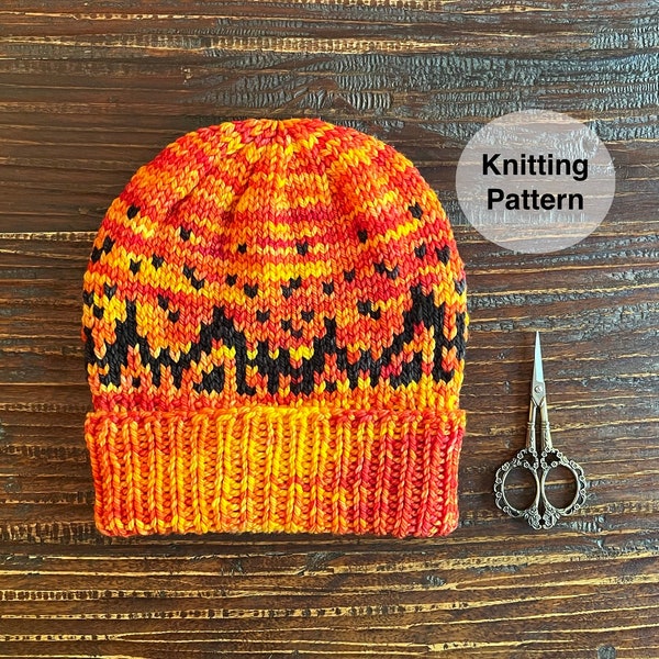 Bonfire Knitting Pattern