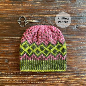 Spark Beanie Knitting Pattern