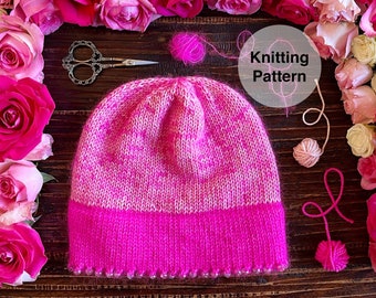 Pretty in Picot Knitting Pattern