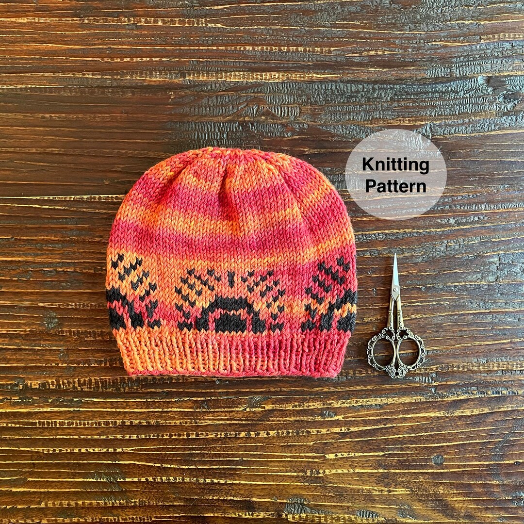 Sunset Sky Knitting Pattern - Etsy