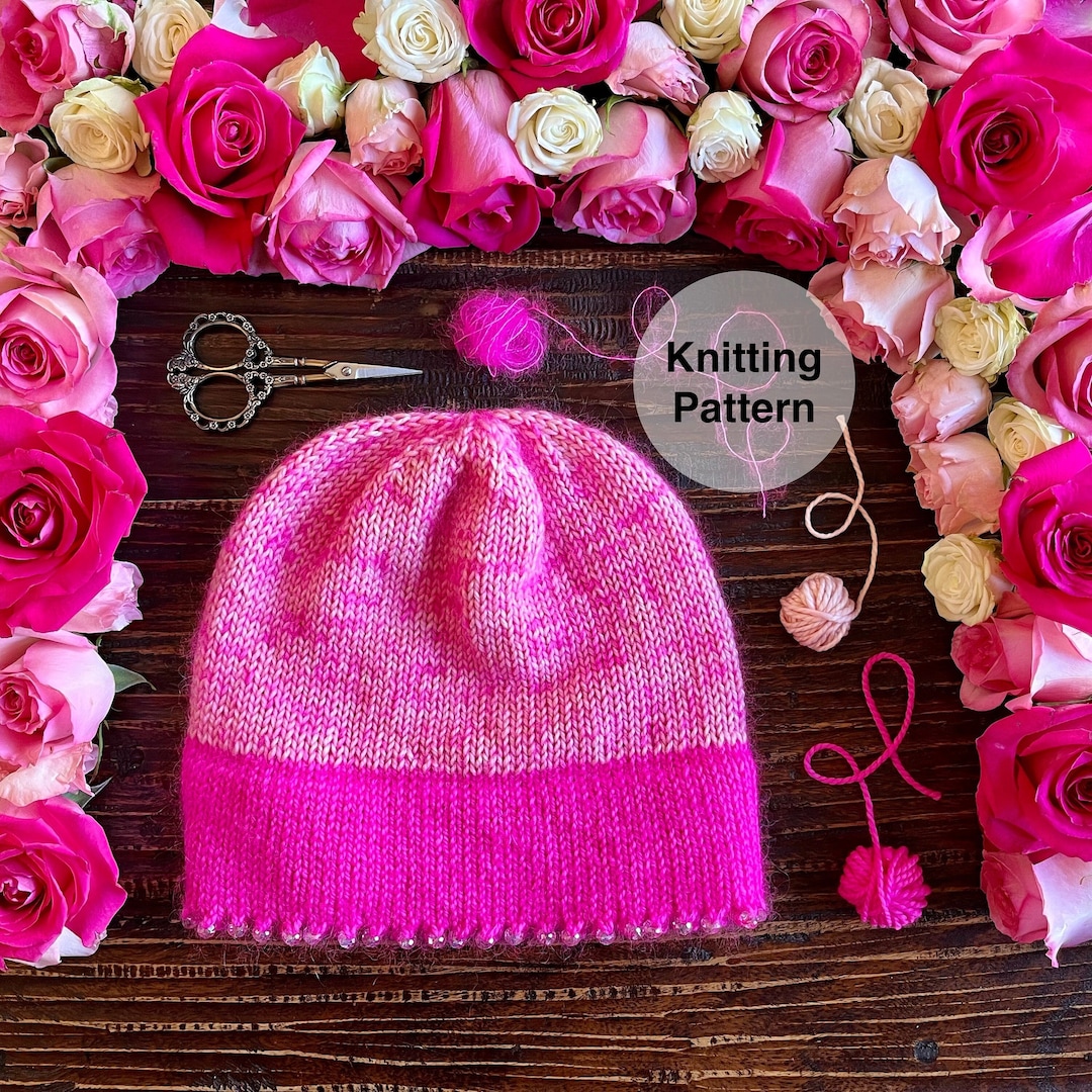 Pretty in Picot Knitting Pattern