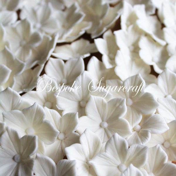 Bespoke Sugarcraft - Sets of sugar Petunia blossoms, Made to order sugar flowers, UK supplier