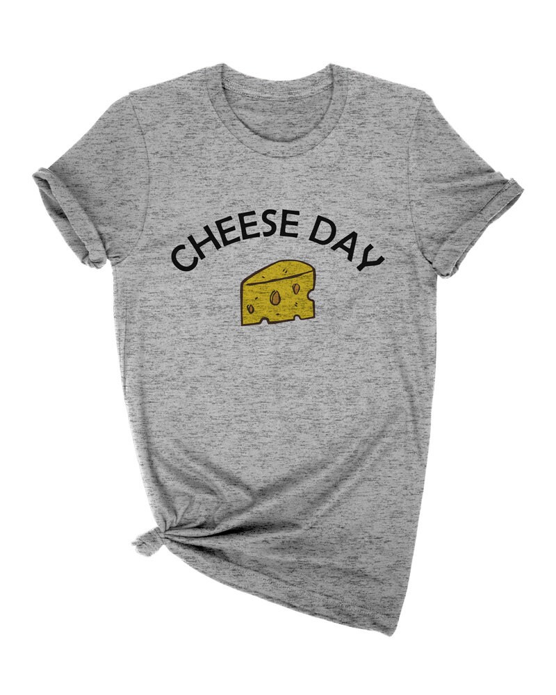 Cheese Day TShirt Cheat Day Shirts Diet Funny Cheese Lover Etsy