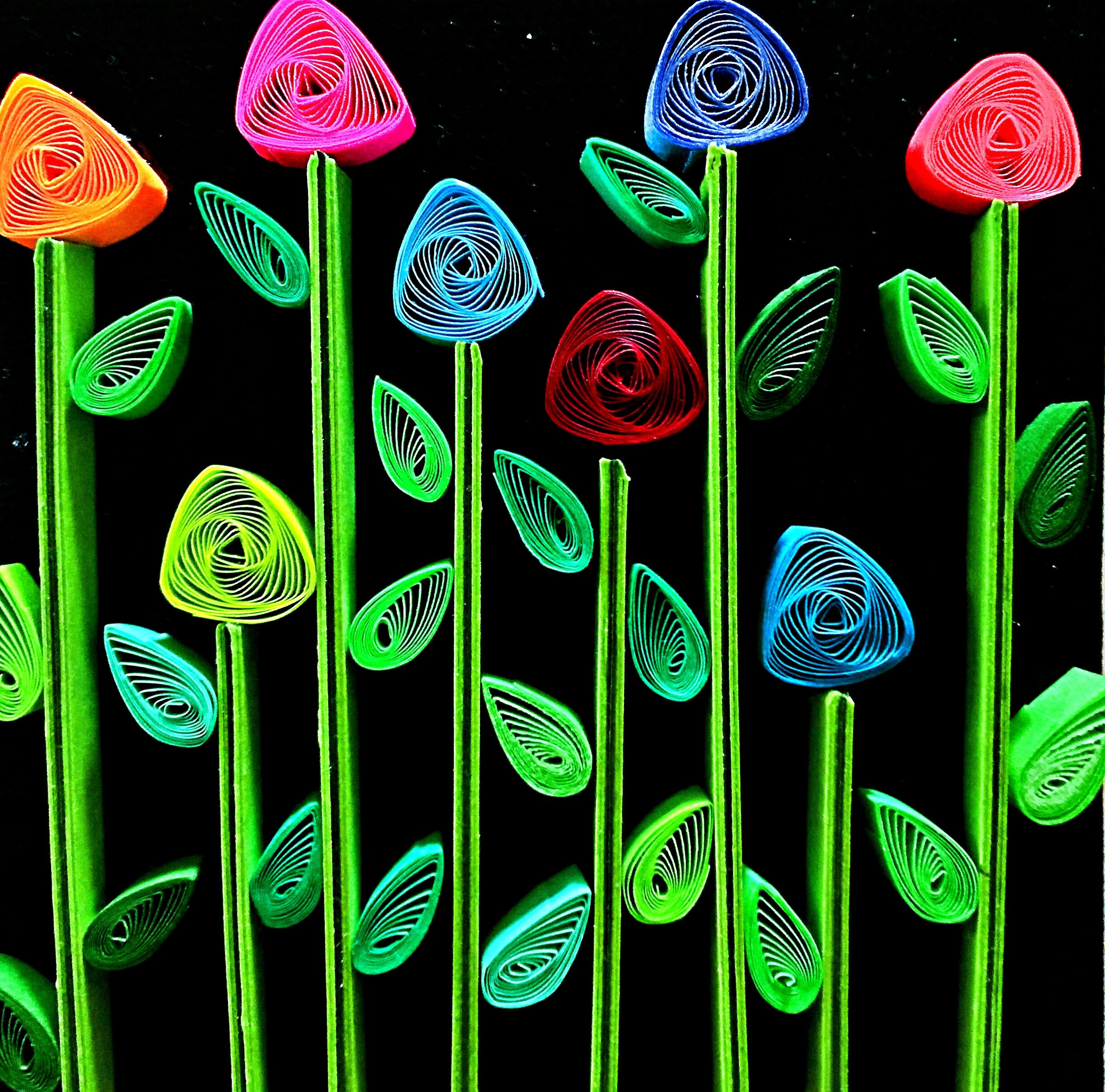 Quilled Mini Canvas Quilling Challenge Quilled Paper Art