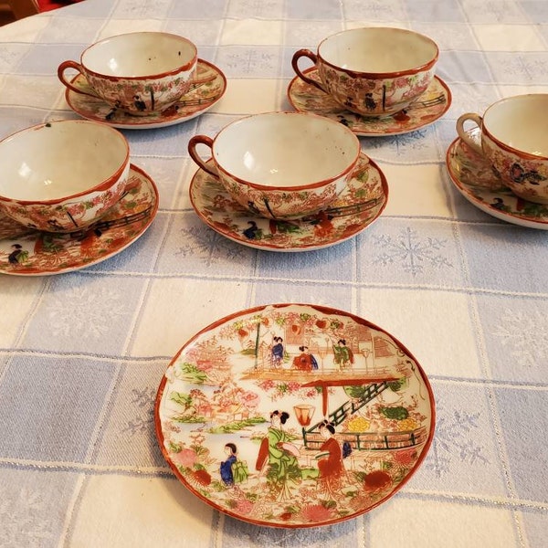 Geisha Tea Cups Etsy