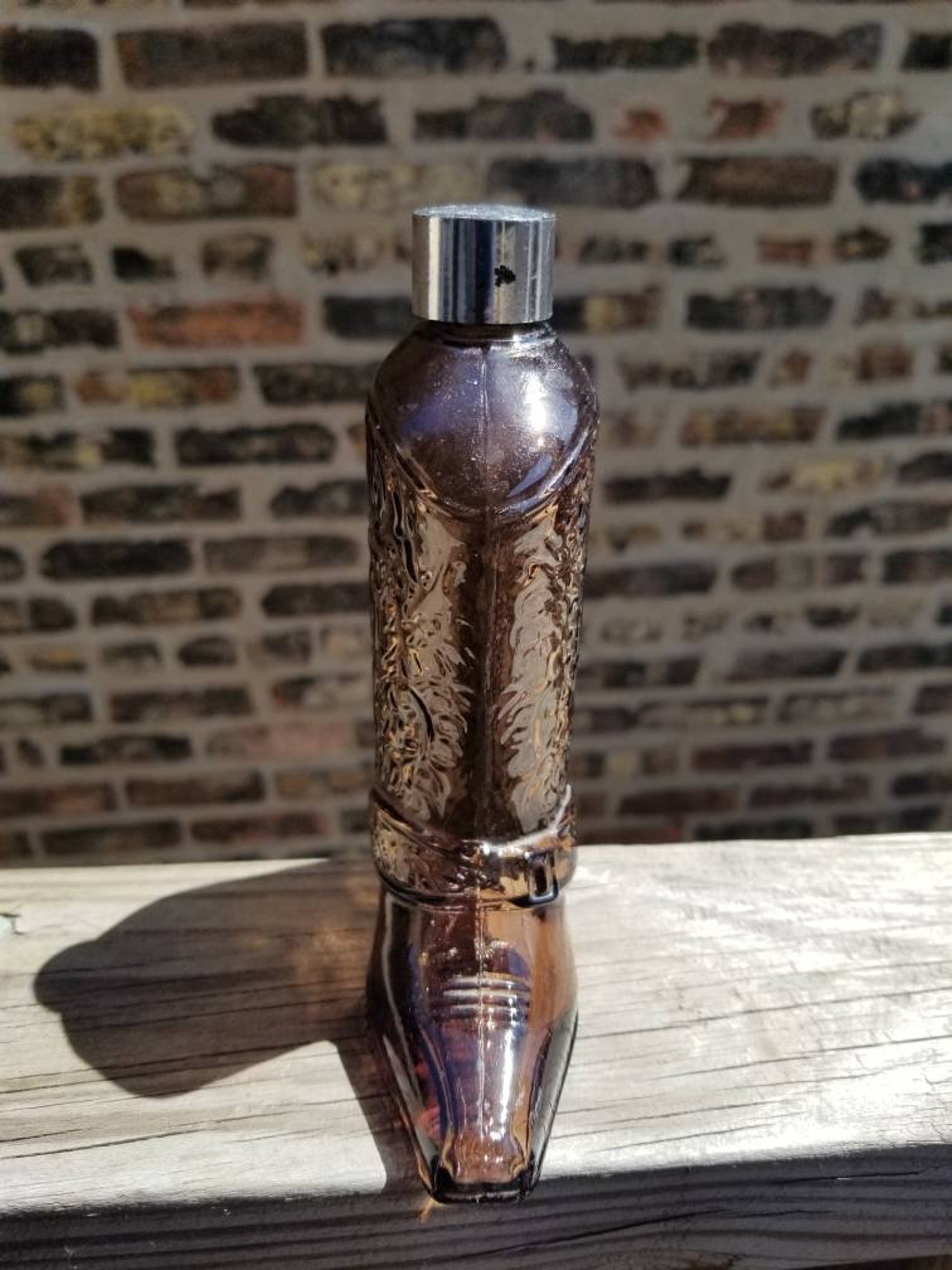 Cowboy Boot Aftershave Bottle From Avon in the Early 1970s. Etsy