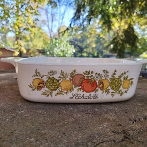 Gewürz des Lebens Corning Ware 1 Quart Casserole Dish, Vintage Corning Ware