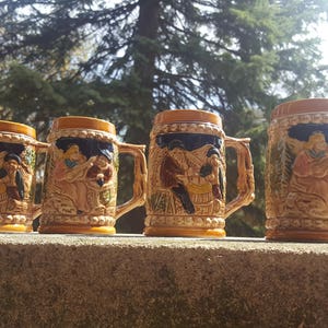 1950s German Style Beer Steins (Japanese Made)