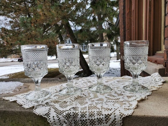 Wine Glasses Wexford Anchor Hocking Glasses, Set of 4, More Sets If Needed,  Mid Century Wine Glasses. - Etsy
