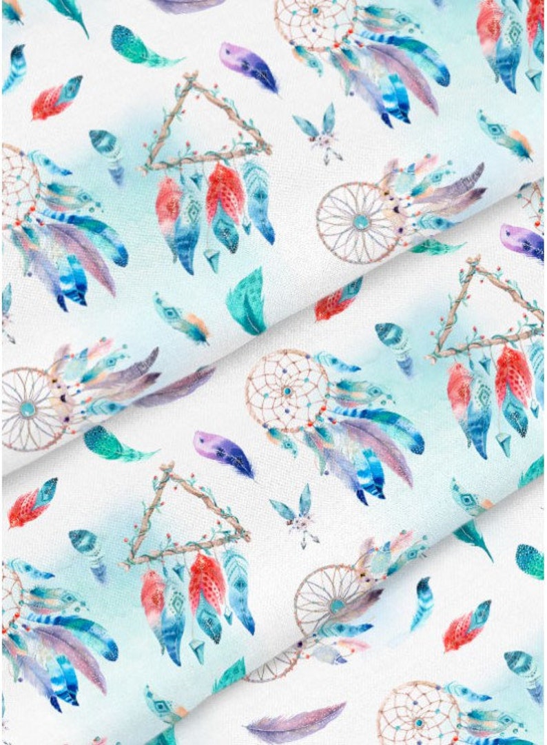 Dreamcatcher baby blanket Dreamcatcher feather boho crib Etsy