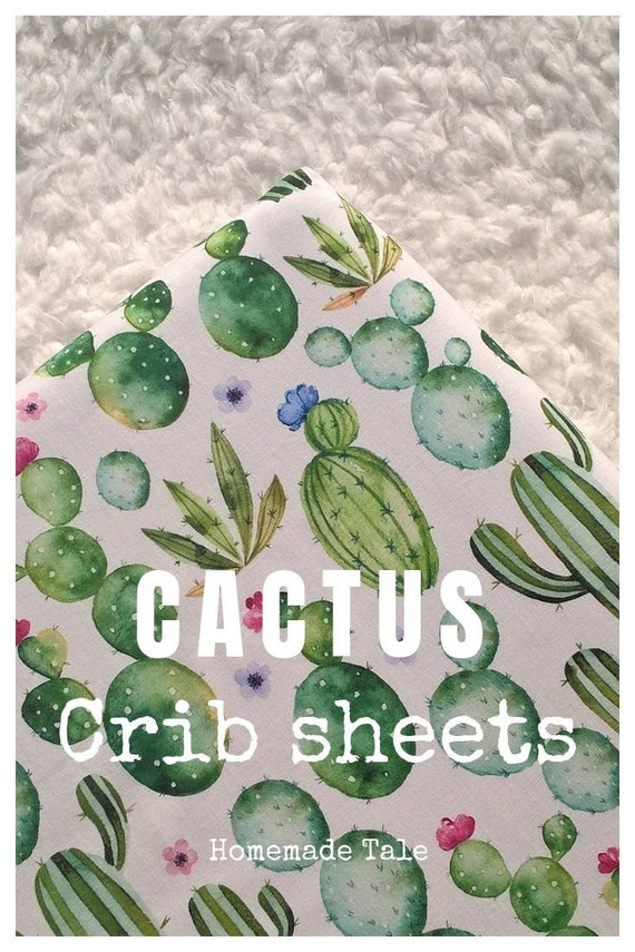cactus baby sheets