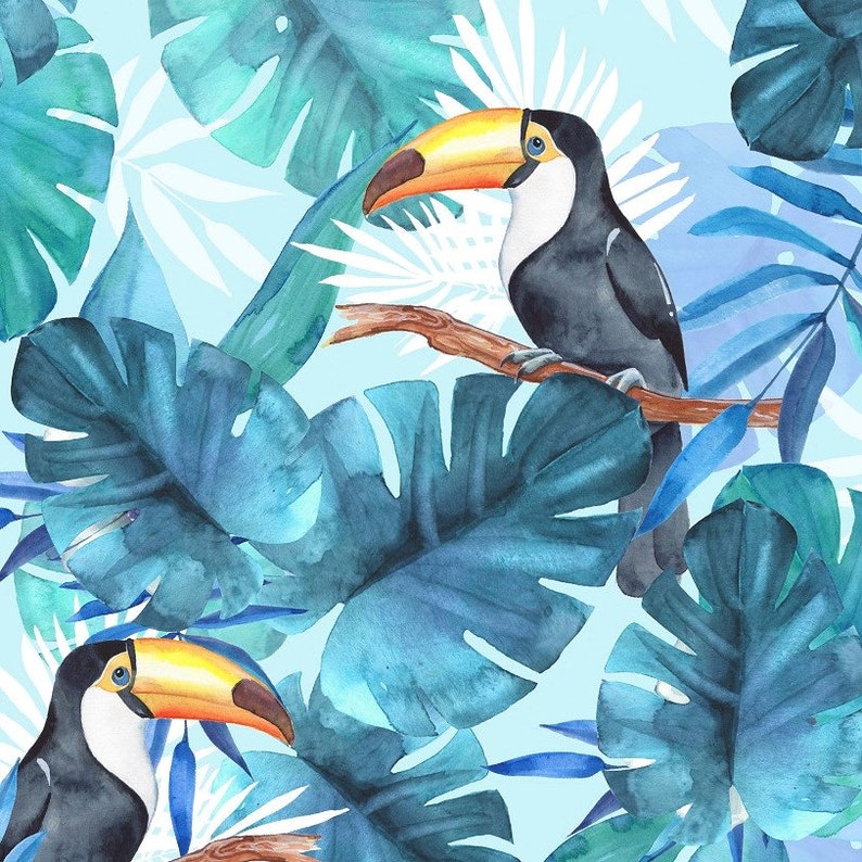 Monstera Jungle Crib Sheets Palms Crib Bedding Fitted Crib Etsy