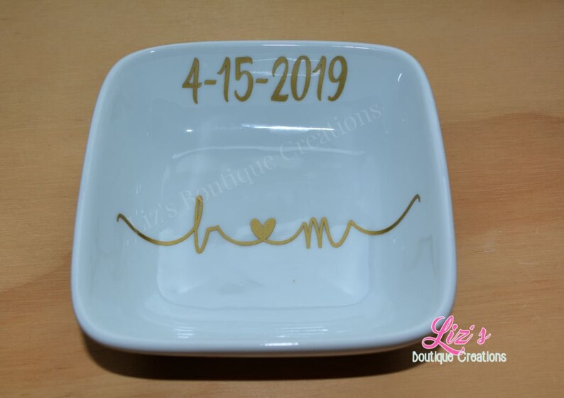 jewelry jewelry dish wedding gift,ring tray custom jewelry dish holder engagement gift Ring dish couple gift personalized ring dish