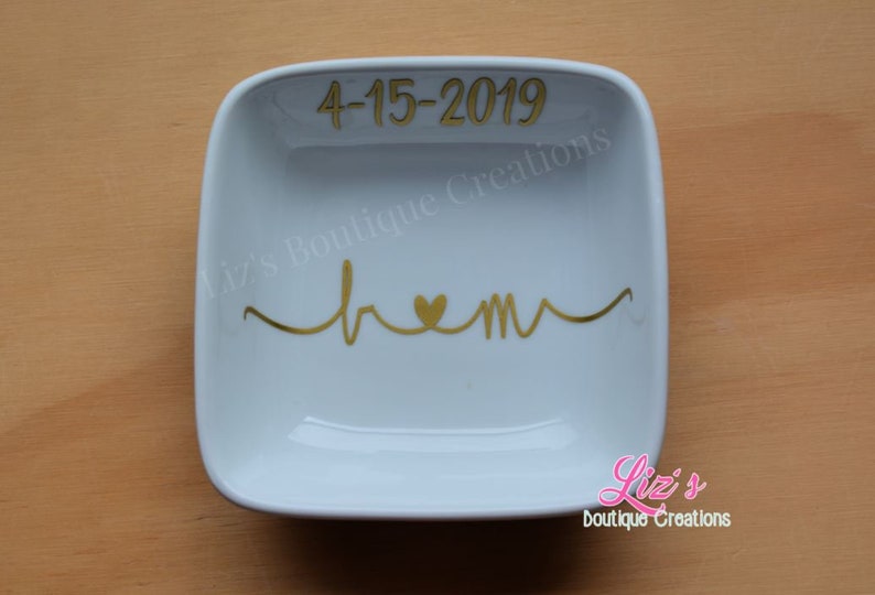jewelry jewelry dish wedding gift,ring tray custom jewelry dish holder engagement gift Ring dish couple gift personalized ring dish