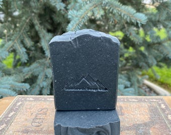 Colloidal Silver Act. Charcoal - Tea Tree- Face Soap - Dead Sea Mud