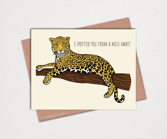Spotted You, Love Greeting Card Spotted You, Love Greeting Card