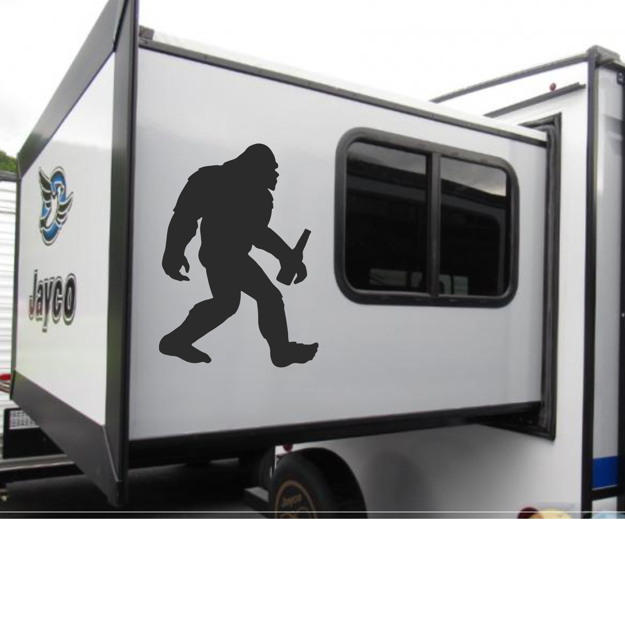 Large Bigfoot Beer RV Decal Sasquatch Camper Decal Extra Etsy
