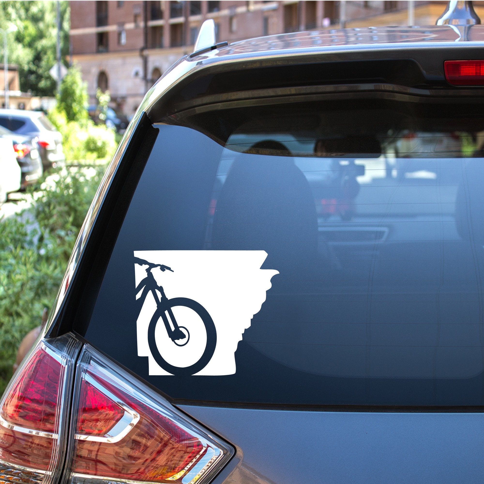 Arkansas Mountain Bike Vinyl Decal Etsy
